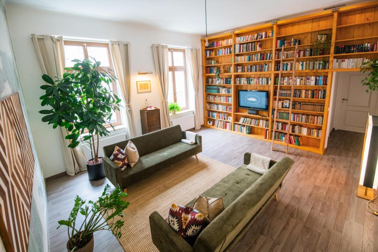 theleaf - design apartment&café Leipzig Eksteriør billede