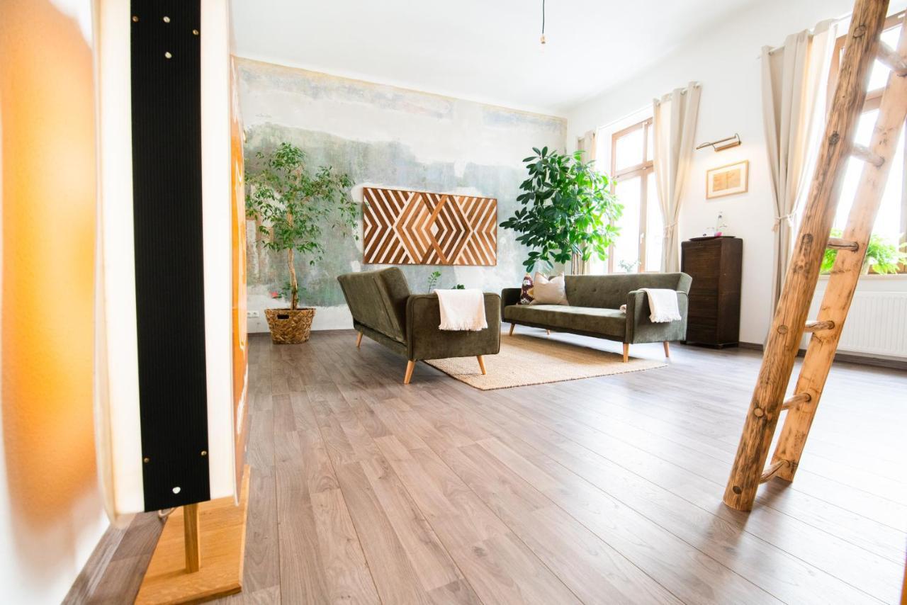 theleaf - design apartment&café Leipzig Eksteriør billede