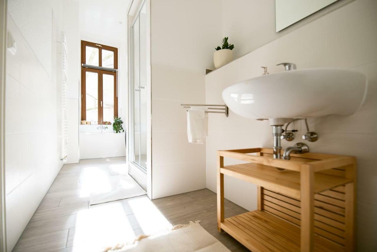 theleaf - design apartment&café Leipzig Eksteriør billede